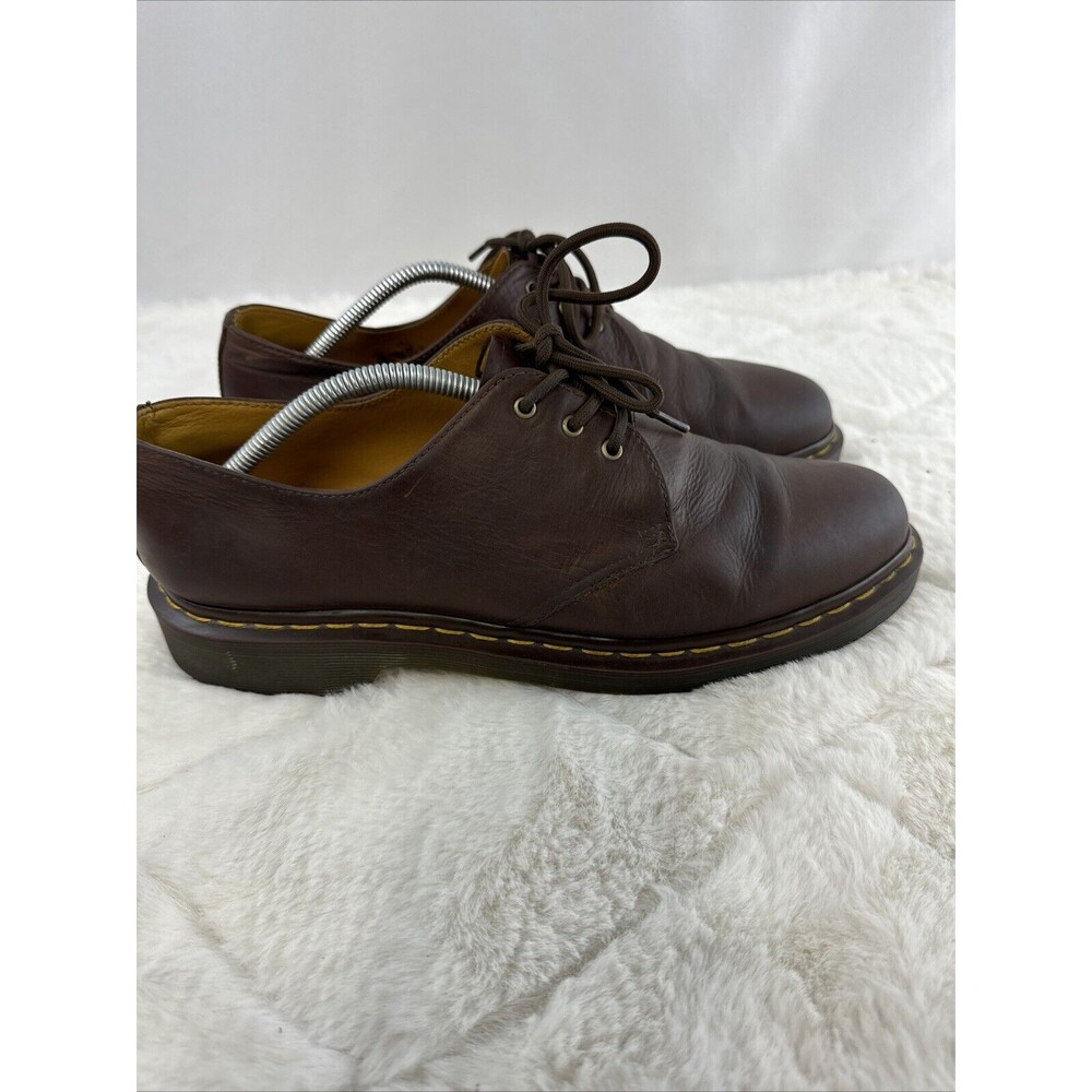 Dr Martens Brown Leather Lace Up Oxford Casual Shoes Men's size 11 AW004 - Picture 6 of 10